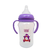 Load image into Gallery viewer, Safari Wide Neck Feeding Bottle 270ml
