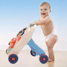 Load image into Gallery viewer, baby walker oval blue
