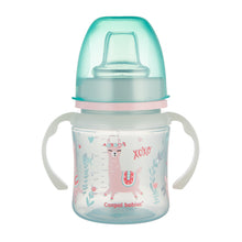 Load image into Gallery viewer, Canpol babies Training Cup with Glowing Handles PP EasyStart 120 ml Exotic Animals - كوب ايزى ستارت التعليمى
