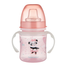 Load image into Gallery viewer, Canpol babies Training Cup with Glowing Handles PP EasyStart 120 ml Exotic Animals - كوب ايزى ستارت التعليمى
