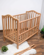 Load image into Gallery viewer, Baby Wooden Bed kinder
