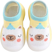 Load image into Gallery viewer, babies socks shoes animal face
