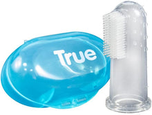 Load image into Gallery viewer, TRUE Silicone finger toothbrush with case
