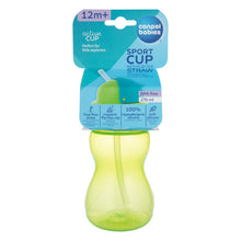 Load image into Gallery viewer, Canpol babies Sport Cup with Flip-top Straw 270ml
