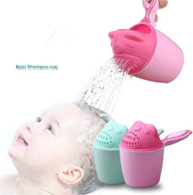 Load image into Gallery viewer, Baby Tub Wash Cups Shampoo Rinser with Handle
