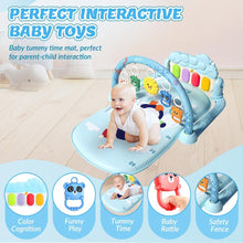 Load image into Gallery viewer, penguin Play Piano Mat with 5 Detachable Toys for Newborn Infant
