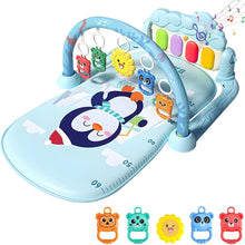 Load image into Gallery viewer, penguin Play Piano Mat with 5 Detachable Toys for Newborn Infant
