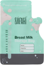 Load image into Gallery viewer, Safari Breastmilk sterilized Storage bags
