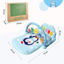 Load image into Gallery viewer, penguin Play Piano Mat with 5 Detachable Toys for Newborn Infant

