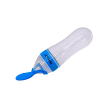 Load image into Gallery viewer, Safari Silicone Bottle With Spoon 6m+
