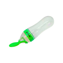 Load image into Gallery viewer, Safari Silicone Bottle With Spoon 6m+
