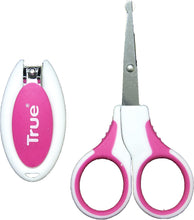 Load image into Gallery viewer, True Manicure set- nail clipper &amp; scissor with rounder end for your child safety
