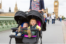 Load image into Gallery viewer, Aire Twin Stroller  Rosy &amp; Sea  joie - عربة اطفال للتؤام
