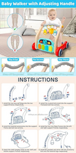 Load image into Gallery viewer, Baby walker &amp; piano mat 2*1
