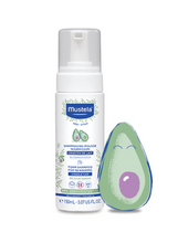 Load image into Gallery viewer, Mustela Natural Origin Foam Shampoo With Avocado Polyphenols for Newborns, 150ml
