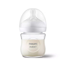 Load image into Gallery viewer, Philips Avent Natural Response Glass Baby Bottle, 0m+,120ml
