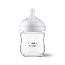 Load image into Gallery viewer, Philips Avent Natural Response Glass Baby Bottle, 0m+,120ml
