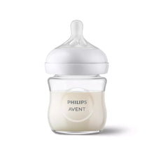 Load image into Gallery viewer, Philips Avent Natural Response Glass Baby Bottle, 0m+,120ml
