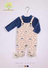 Load image into Gallery viewer, Newborn baby jumpsuit with collar and cuffs
