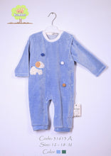 Load image into Gallery viewer, Velvet coverall for newborns
