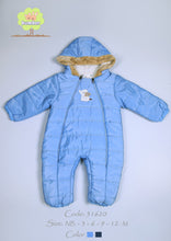 Load image into Gallery viewer, Waterproof embroidered elephant quilted overalls
