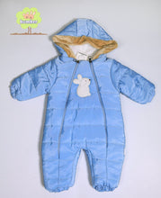 Load image into Gallery viewer, Baby rabbit Long-Sleeved Fleeced Overall
